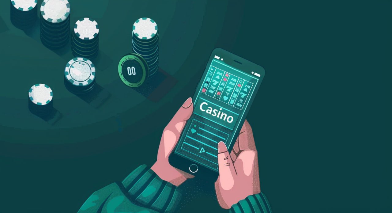 Pengguna menelusuri slot naga di ponsel